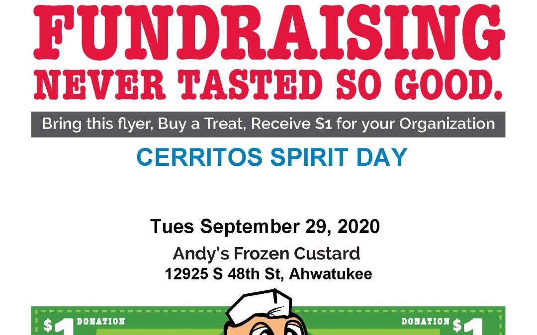 Andy’s Frozen Custard Spirit Day!