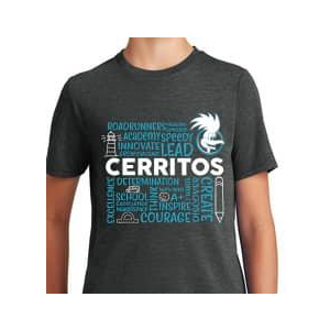 T-Shirt – Dark Gray Cerritos