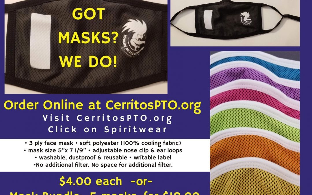 Spiritwear Masks on Sale!